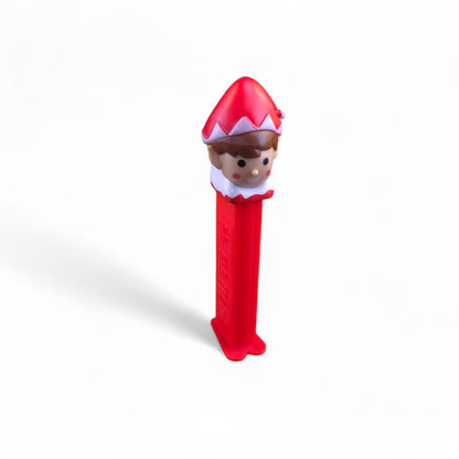 PEZ Christmas Red Elf Footed Candy Dispenser 2016