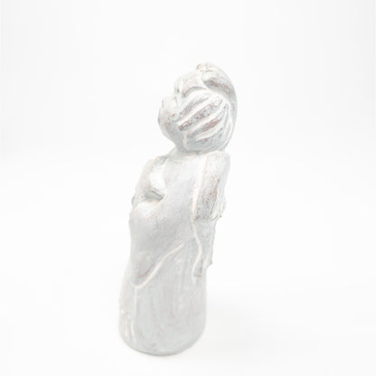 1986 Isabel Bloom Singing Caroling Angel Sculpture Figurine w/ Star #193 Signed