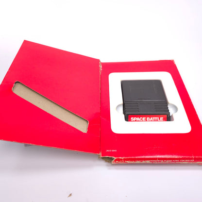 Mattel Intellivision Space Battle Video Game With Box and Inserts