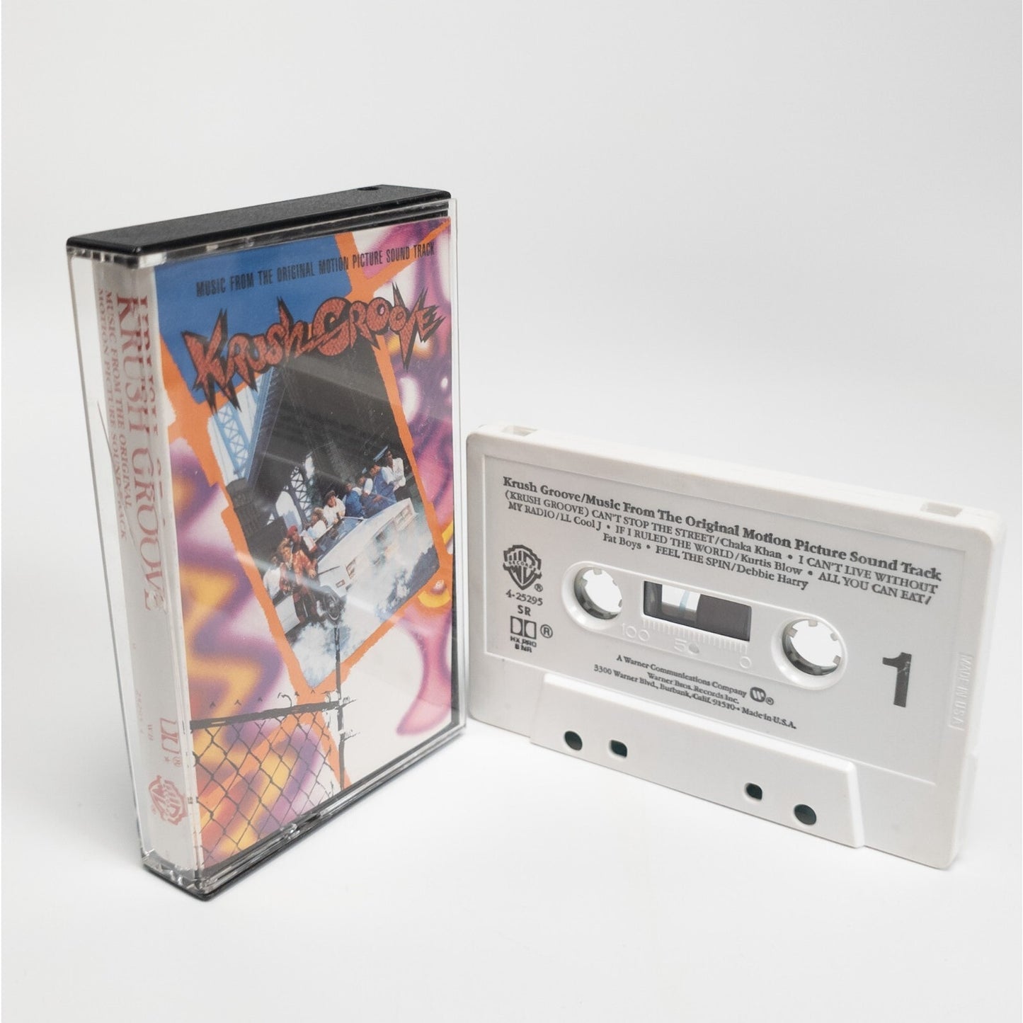 Krush Groove Motion Picture Soundtrack (Cassette) 2+ Ship FREE