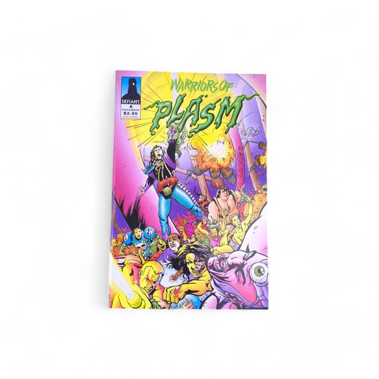 Warrios of Plasm #4 Defiant 2000 Comic Book