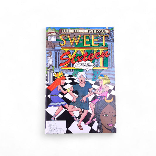 Sweet Sixteen XVI #1 Comic Book May 1991 Marvel Comics