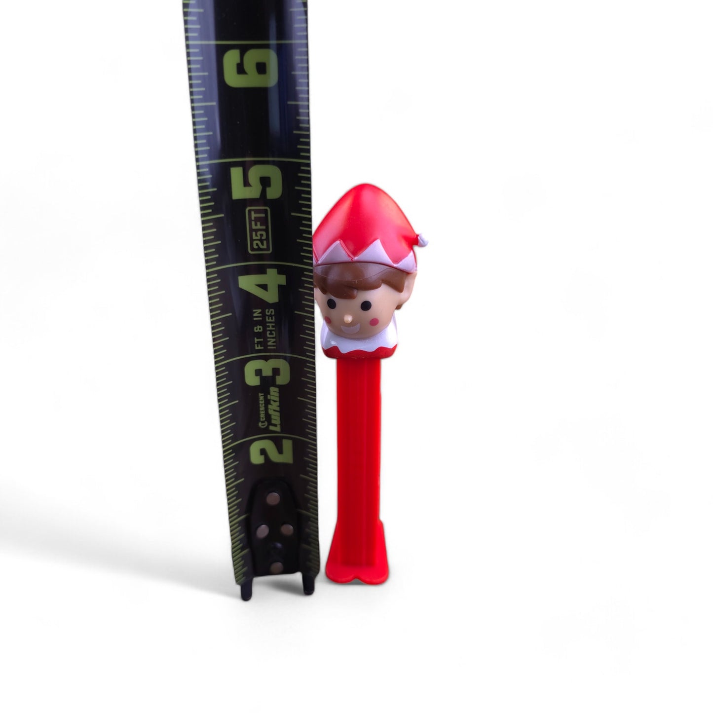 PEZ Christmas Red Elf Footed Candy Dispenser 2016