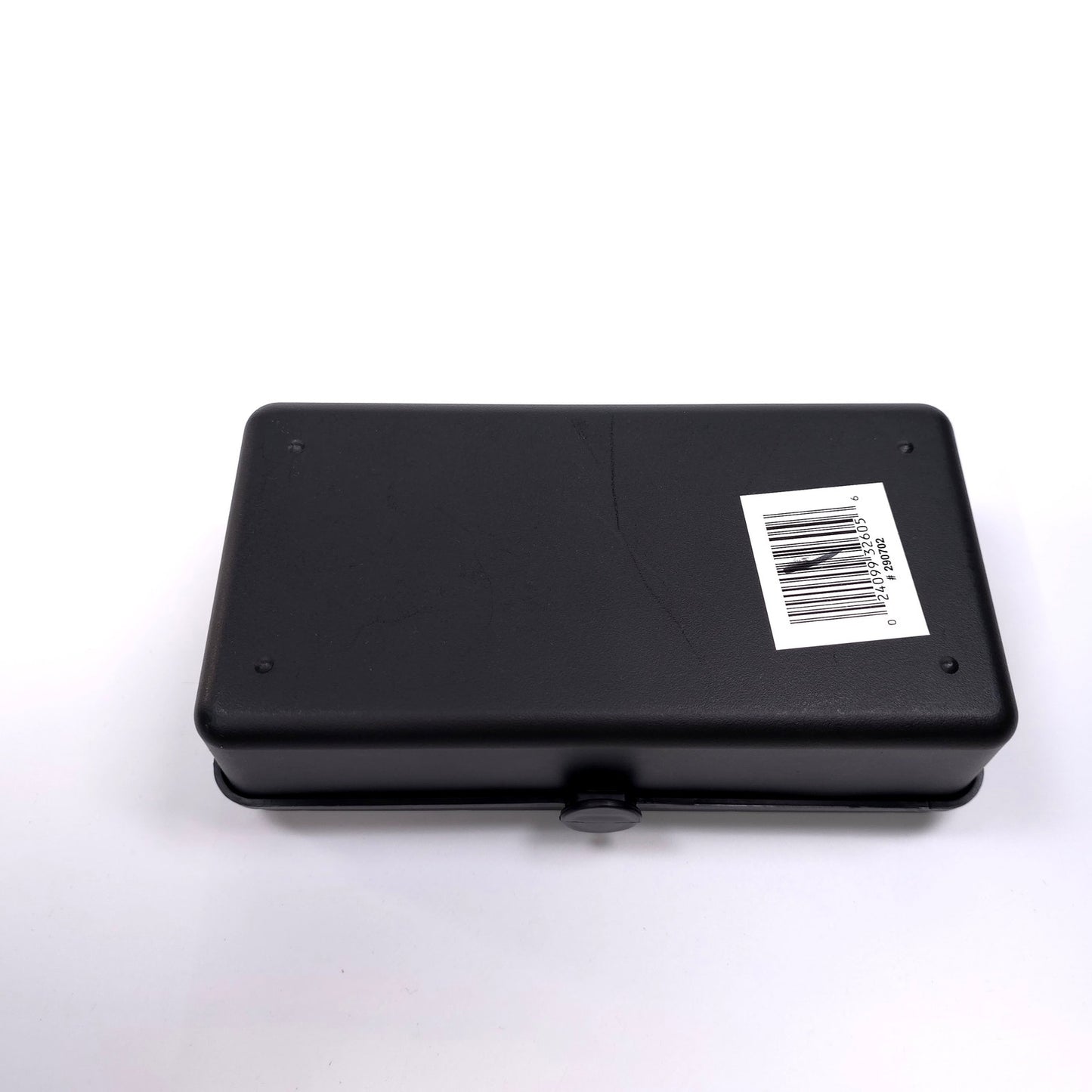 Vintage Caboodles Small Cosmetic Makeup Jewelry Trinket Box w/ Mirror Black