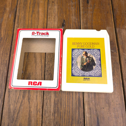 Benny Goodman Pure Gold 8-Track ANSI 0973 - 2+ Ship FREE