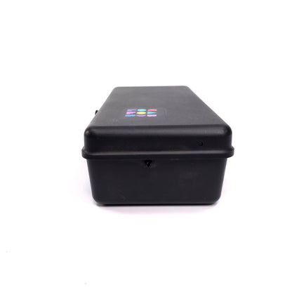 Vintage Caboodles Small Cosmetic Makeup Jewelry Trinket Box w/ Mirror Black