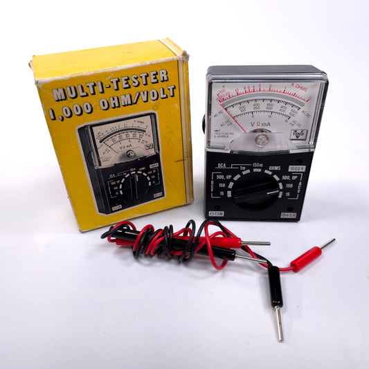 Vintage Vanco 1,000 OHM/Volt Multi Tester VM-1 Works
