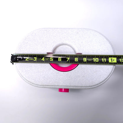 Caboodles Medium Cosmetic Makeup Jewelry Box w/ Mirror Blue Gray 2615