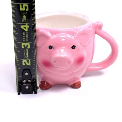 Ceramic Pink Pig Coffee Tea Mug Cup Dishwasher & Microwave Safe