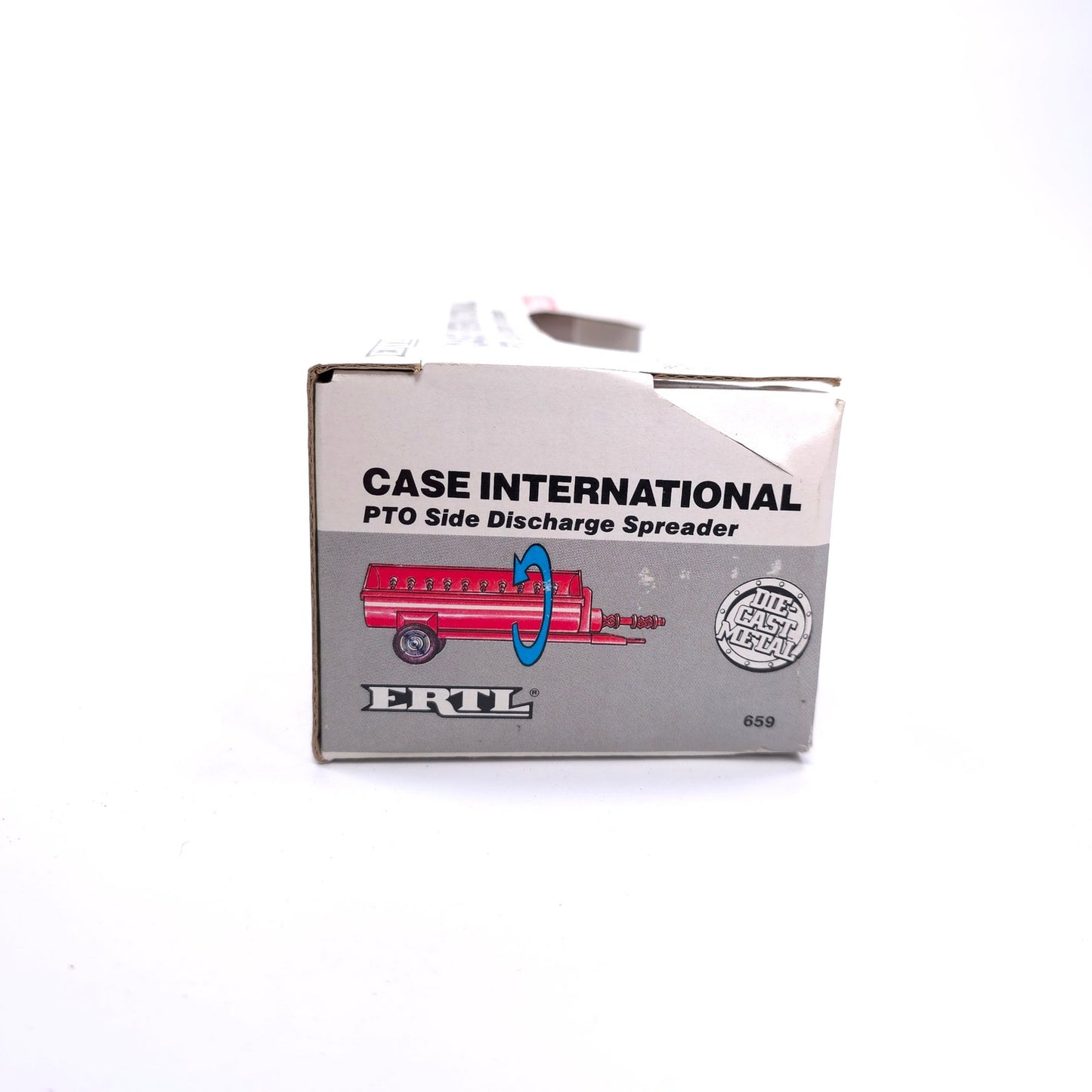 ERTL Case International Harvester IH PTO Side Discharge Spreader Metal Diecast