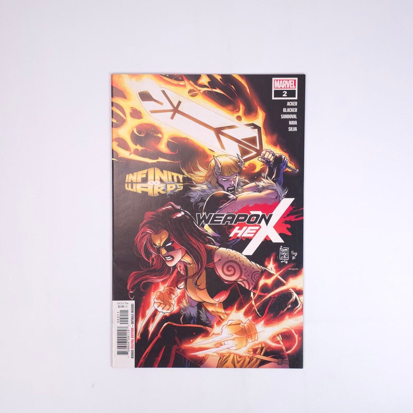 Infinity Warps Weapon Hex #2 Marvel Comics Comic Book