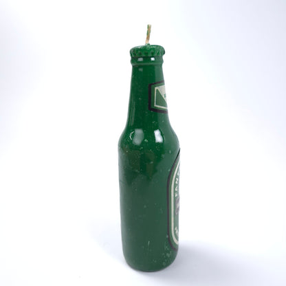 2004 Fantasy Beer Bottle Candle Green