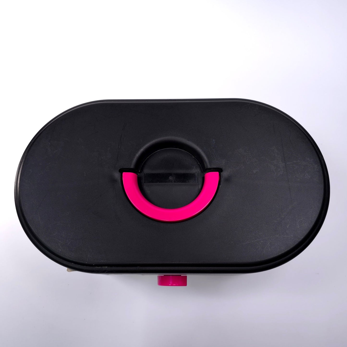 Caboodles Medium Cosmetic Makeup Jewelry Box w/ Mirror Black Gray Pink 2642