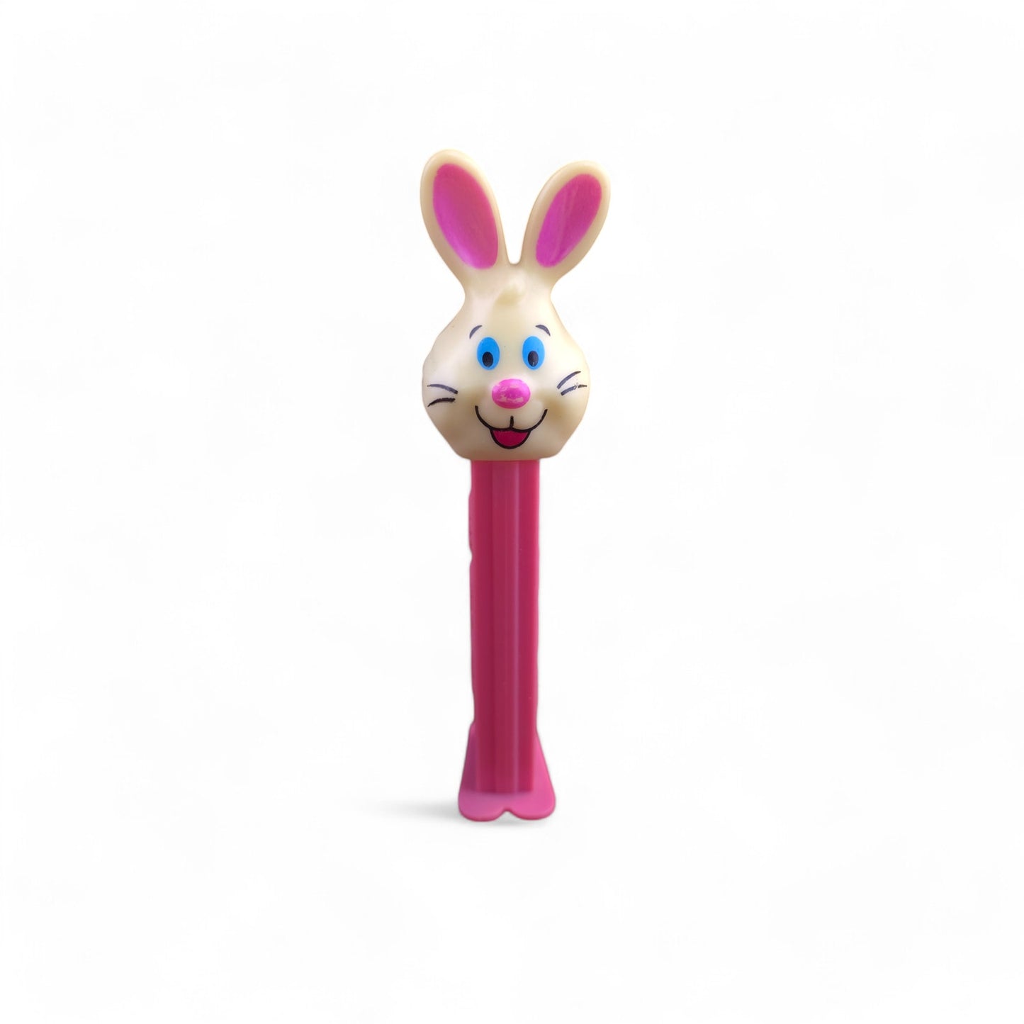 PEZ Easter Bunny E Footed Candy Dispenser 1999 Retired Pink