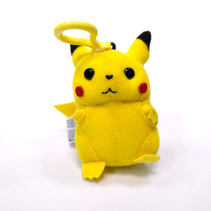 Vintage 1998 #25 Pikachu Pokemon Bag Clip Keychain