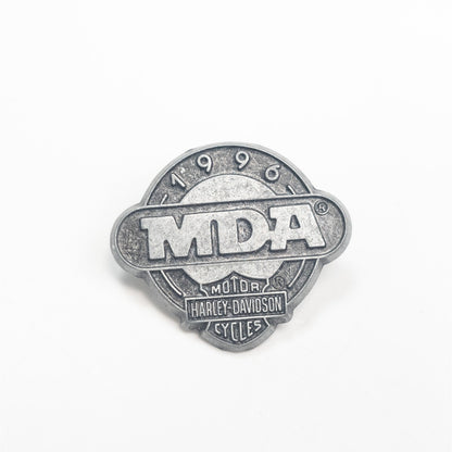 Harley Davidson Motorcycles 1996 MDA Metal Pin Back 2+ Ship FREE