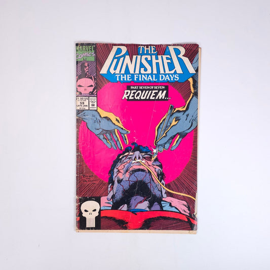 The Punisher The Final Days #59 Marvel Comics Comic Book