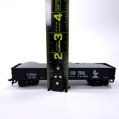 HO Scale Illinois Central Main Line IC98044 Open Top Train Car