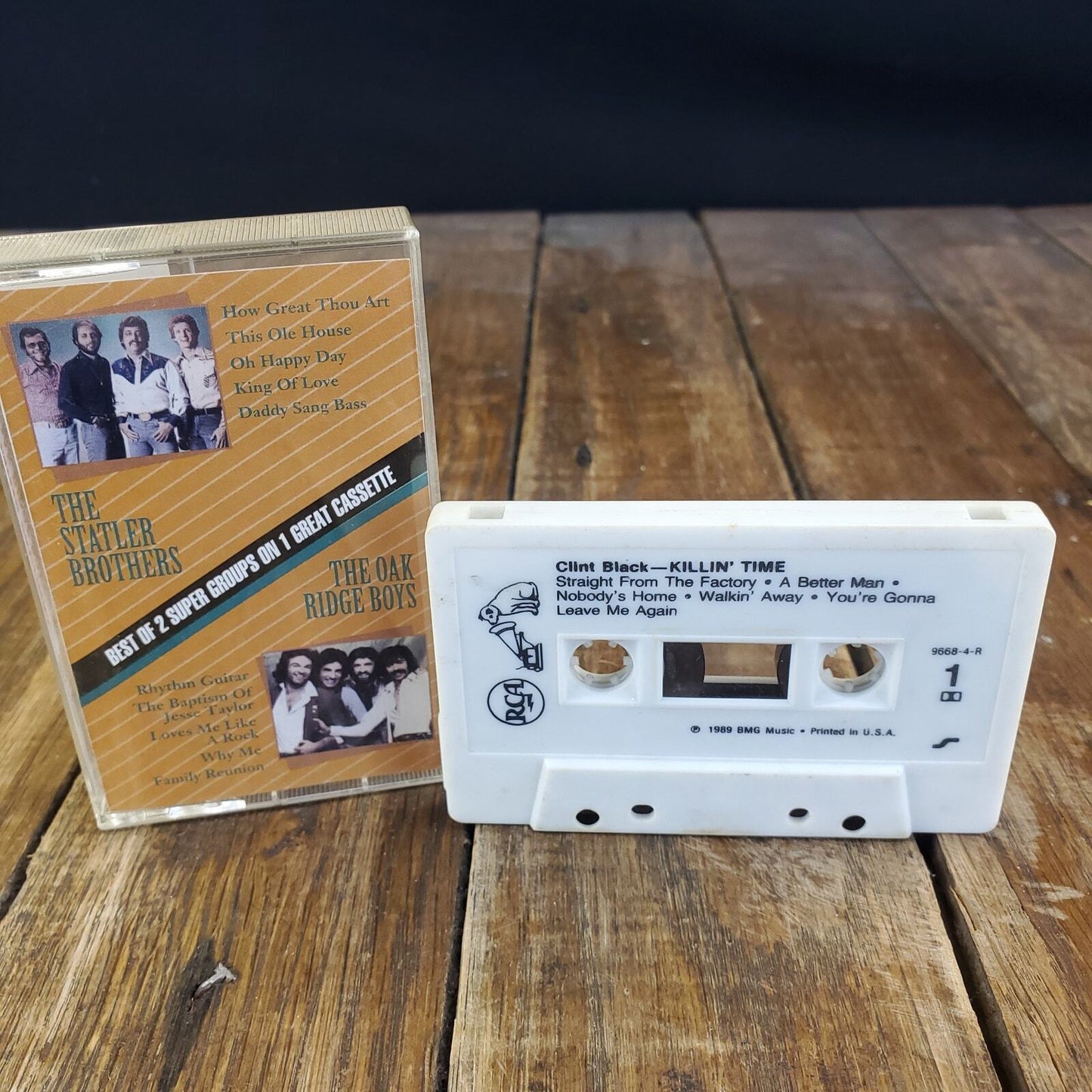 The Statler Brothers/The Oakridge Boys (Cassette) 2+ Ship FREE