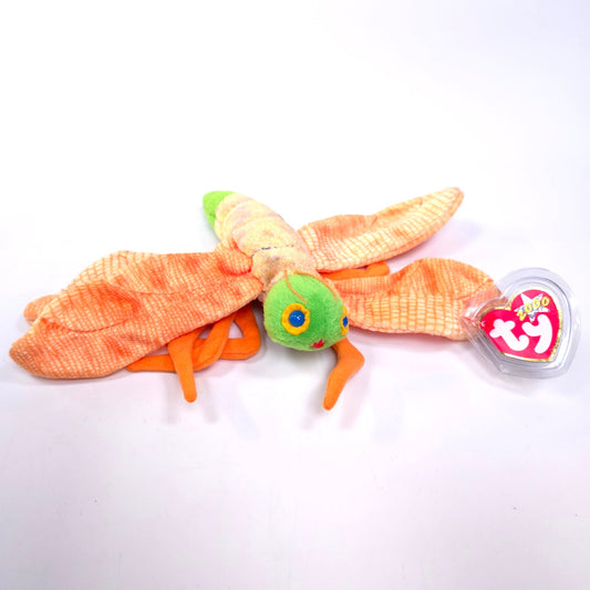 TY Beanie Babies Glow Firefly Lightning Bug 2+ Ship Free