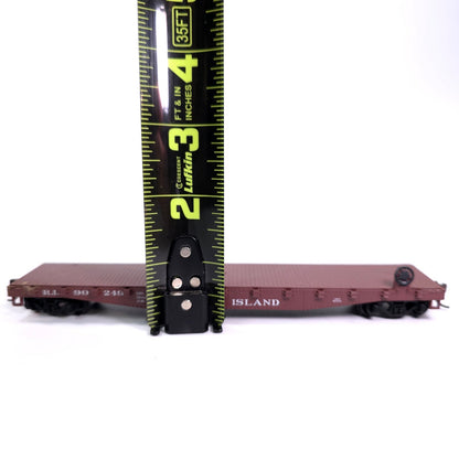 HO Scale Rock Island RI 90249 Flat Train Car