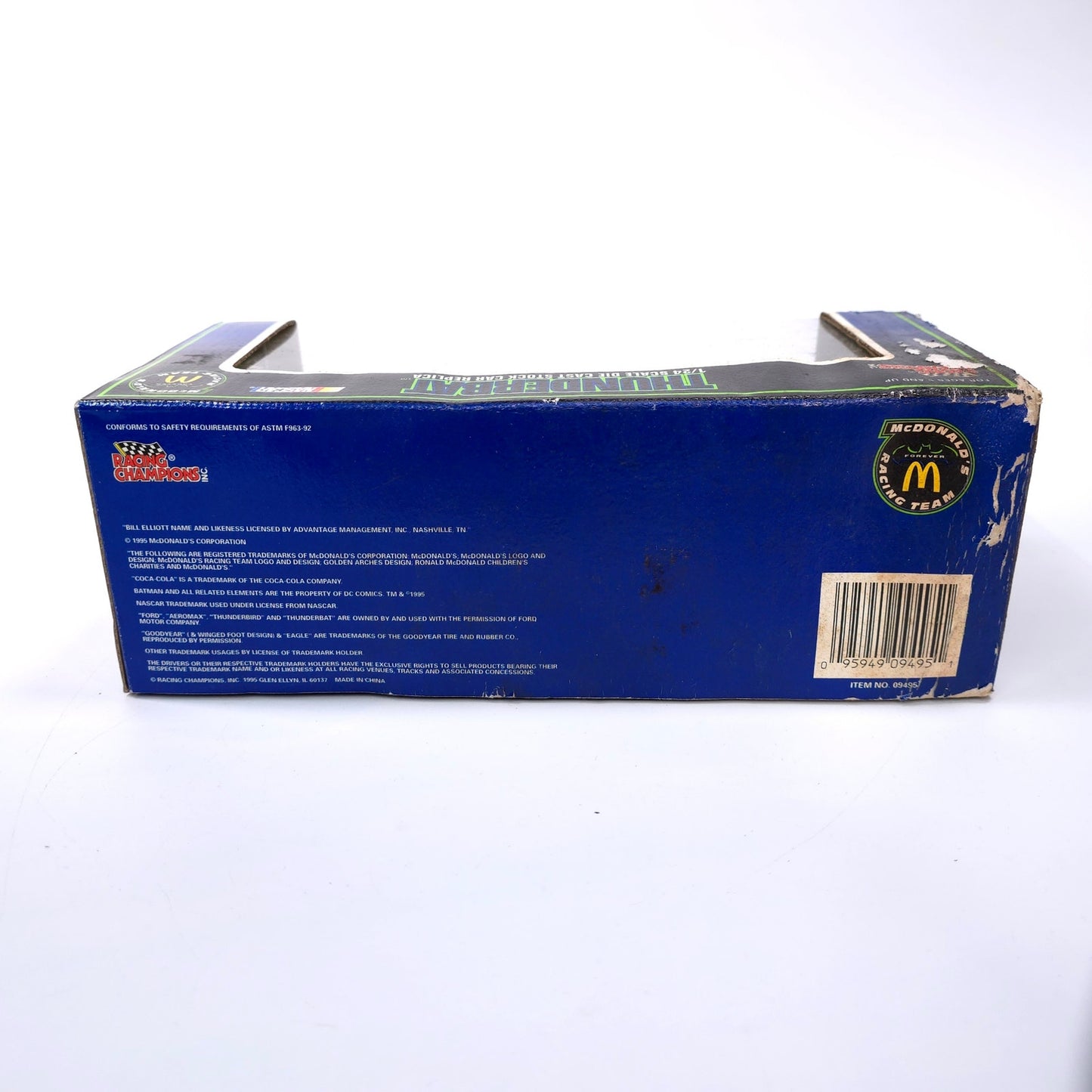 Bill Elliot 94 Thunderbat McDonald's Bosch Batman 1995 1/24 Scale Metal Diecast