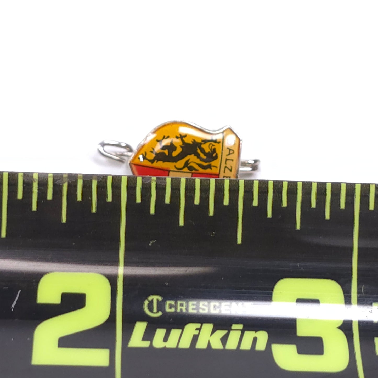 Vintage Salzburg Austria Enamel Pinback Pin