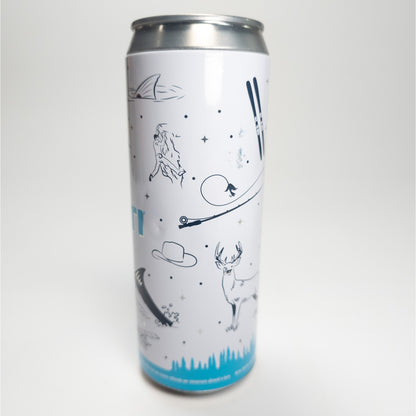 Yeti Slim Can Tin Canister Duck Marlin Horse Fishing Surf Camping