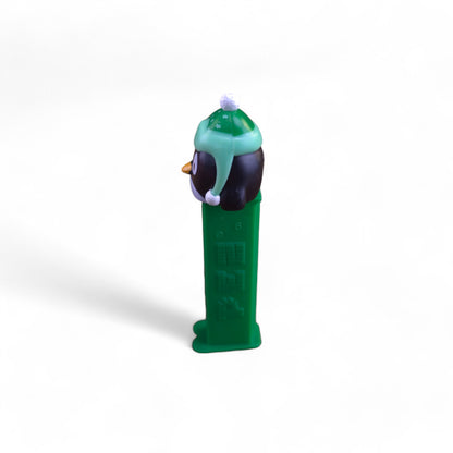 PEZ Green Penguin Footed Candy Dispenser 2016