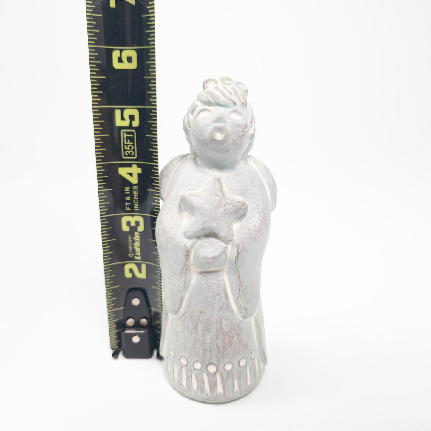 1986 Isabel Bloom Singing Caroling Angel Sculpture Figurine w/ Star #193 Signed
