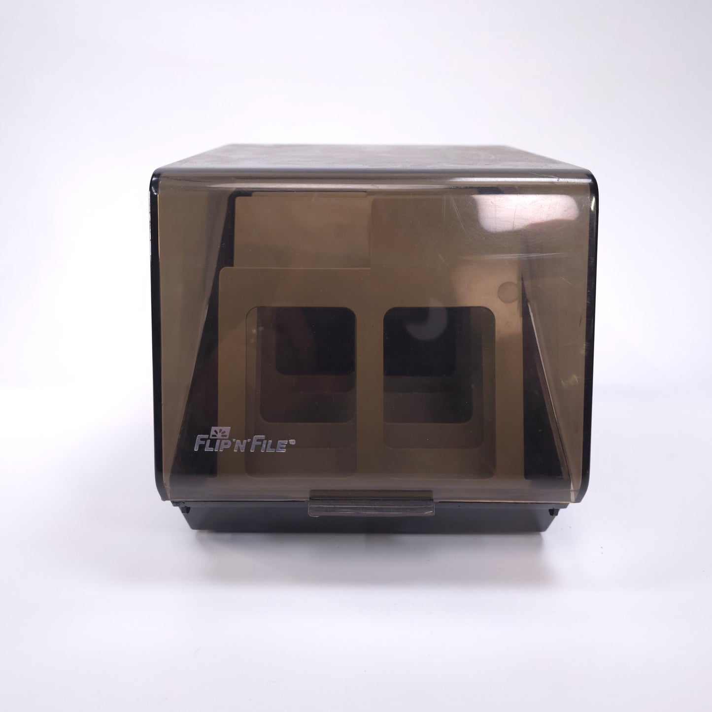 Vintage Flip 'N' File 5.25" Floppy Disk Storage Organizer