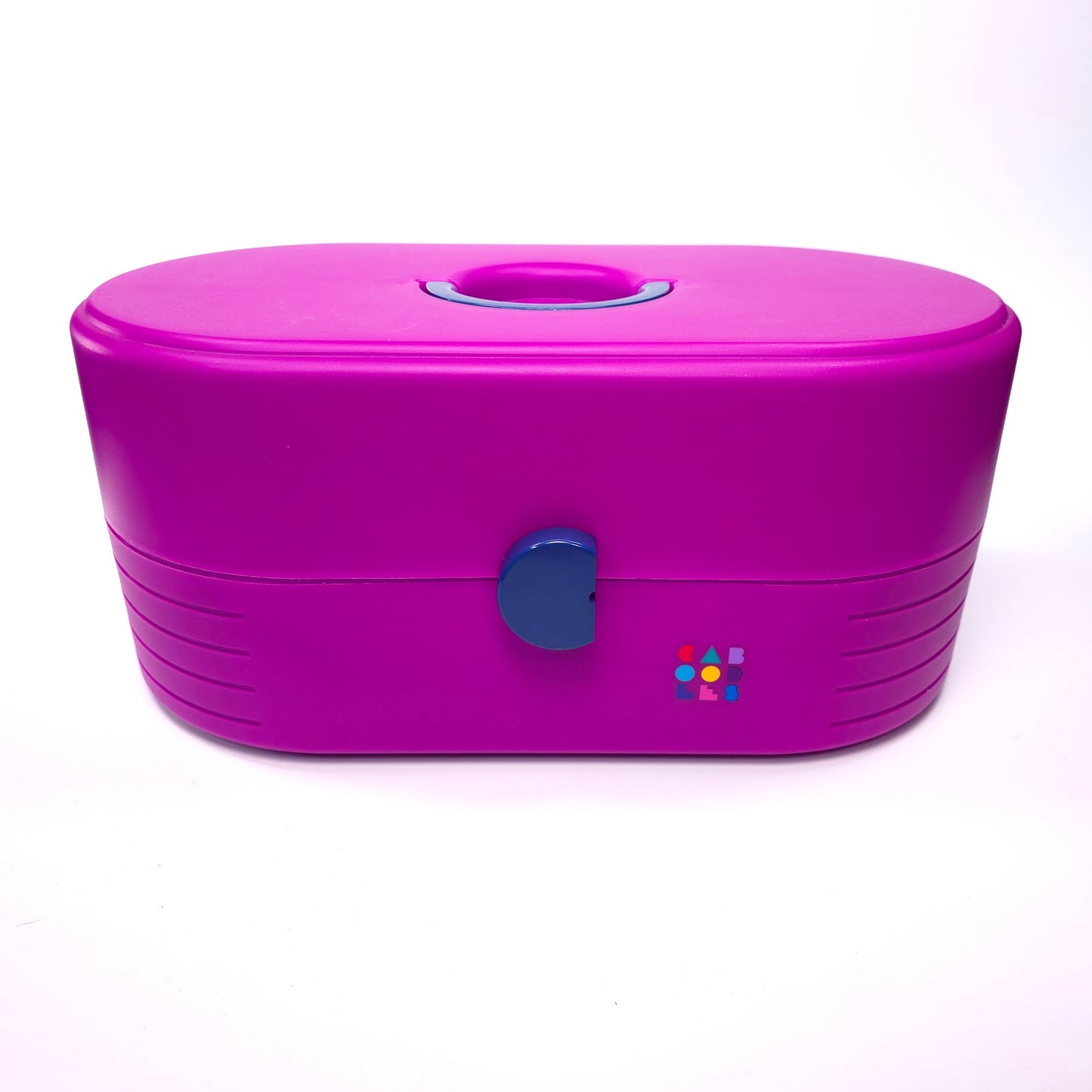 Caboodles Large Case Cosmetic Makeup Jewelry Box Purple Blue 2767 2706