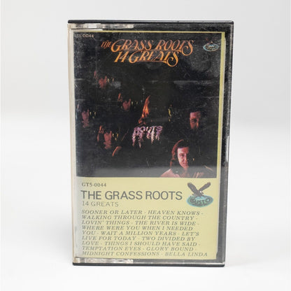 The Grass Roots 14 Greats (Cassette) 2+ Ship FREE