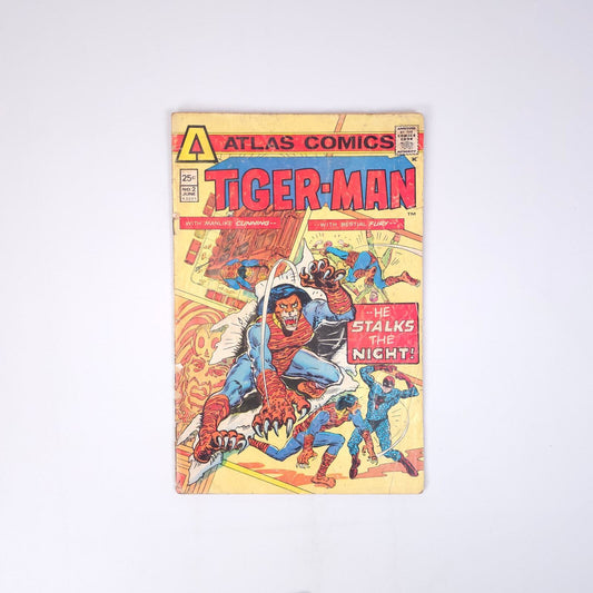 Tiger-Man #2 Atlas Coimcs Comic Book