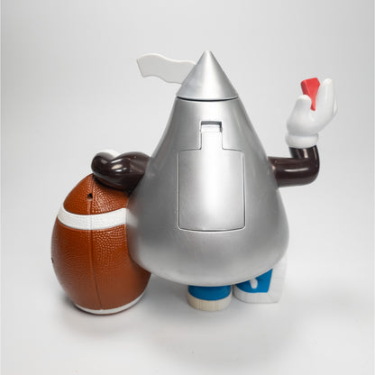 Hershey Kiss Candy Dispenser Football Coach Whistle