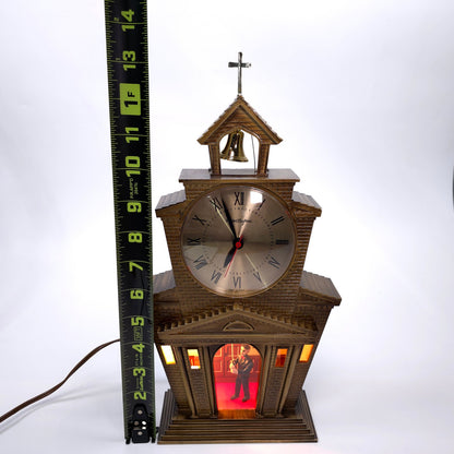Vintage Mastercrafters Animated Moving Lifhted Church #560 w/ Steeple
