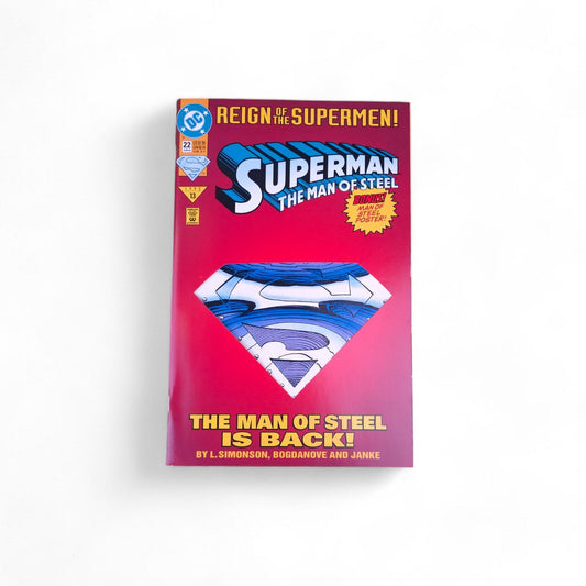 Superman The Man Of Steel #22 DC Comics 93 Comic Book