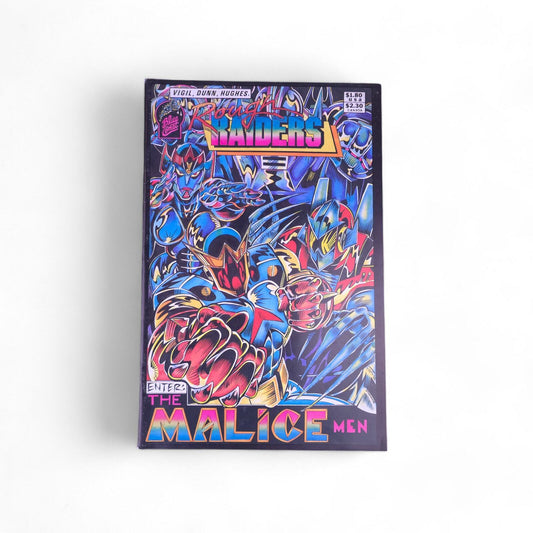 Rough Raiders Enter The Malice Men #2 Blue Comet Comics 1989 Comic Book