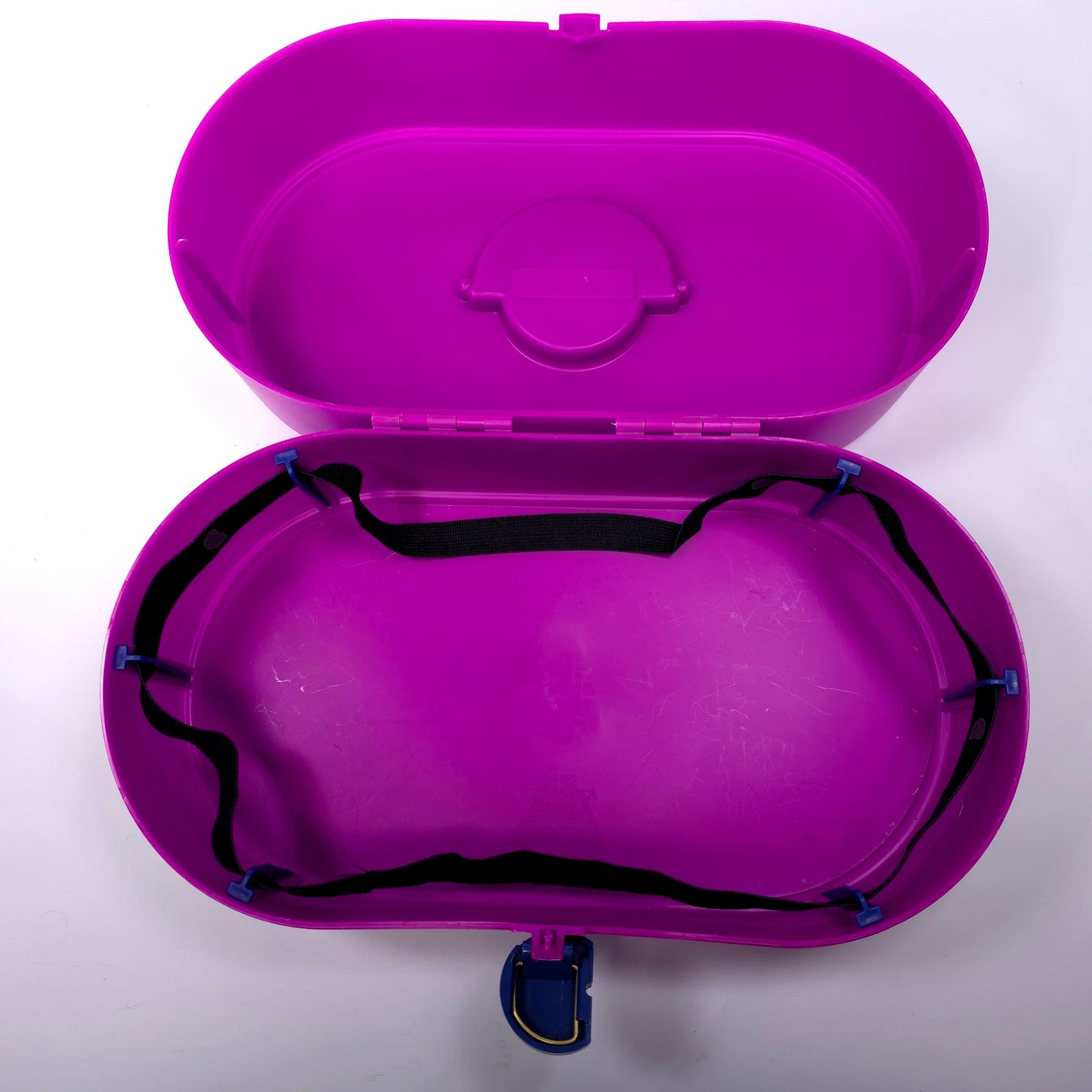 Caboodles Large Case Cosmetic Makeup Jewelry Box Purple Blue 2767 2706