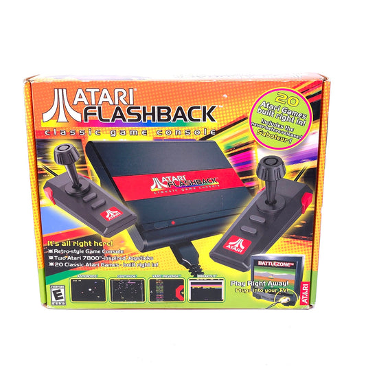 Launch Edition Atari Flashback Classic Game Console 20 Games