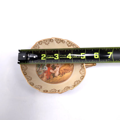 Vintage Ardalt Lenwile 3 Leg Nappy Trinket Dish Renaissance