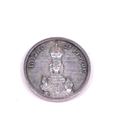 Infant Of Prague Religious Token Catholic Devotian Prayer Scripture 2+ Ship FREE