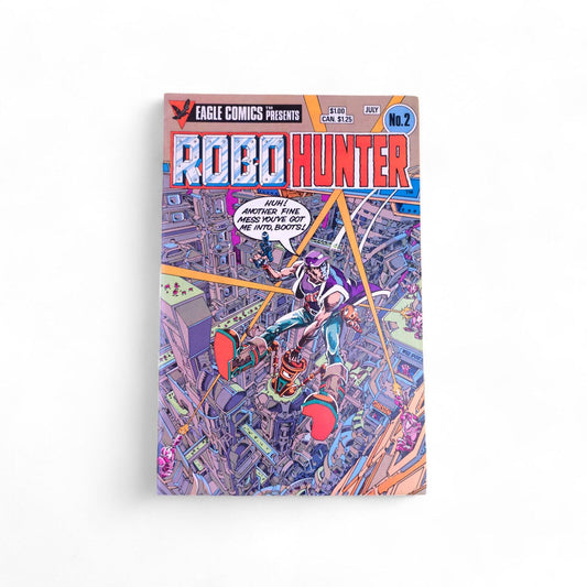 Robohunter # 2 Eagle Comics 1984 Comic Book