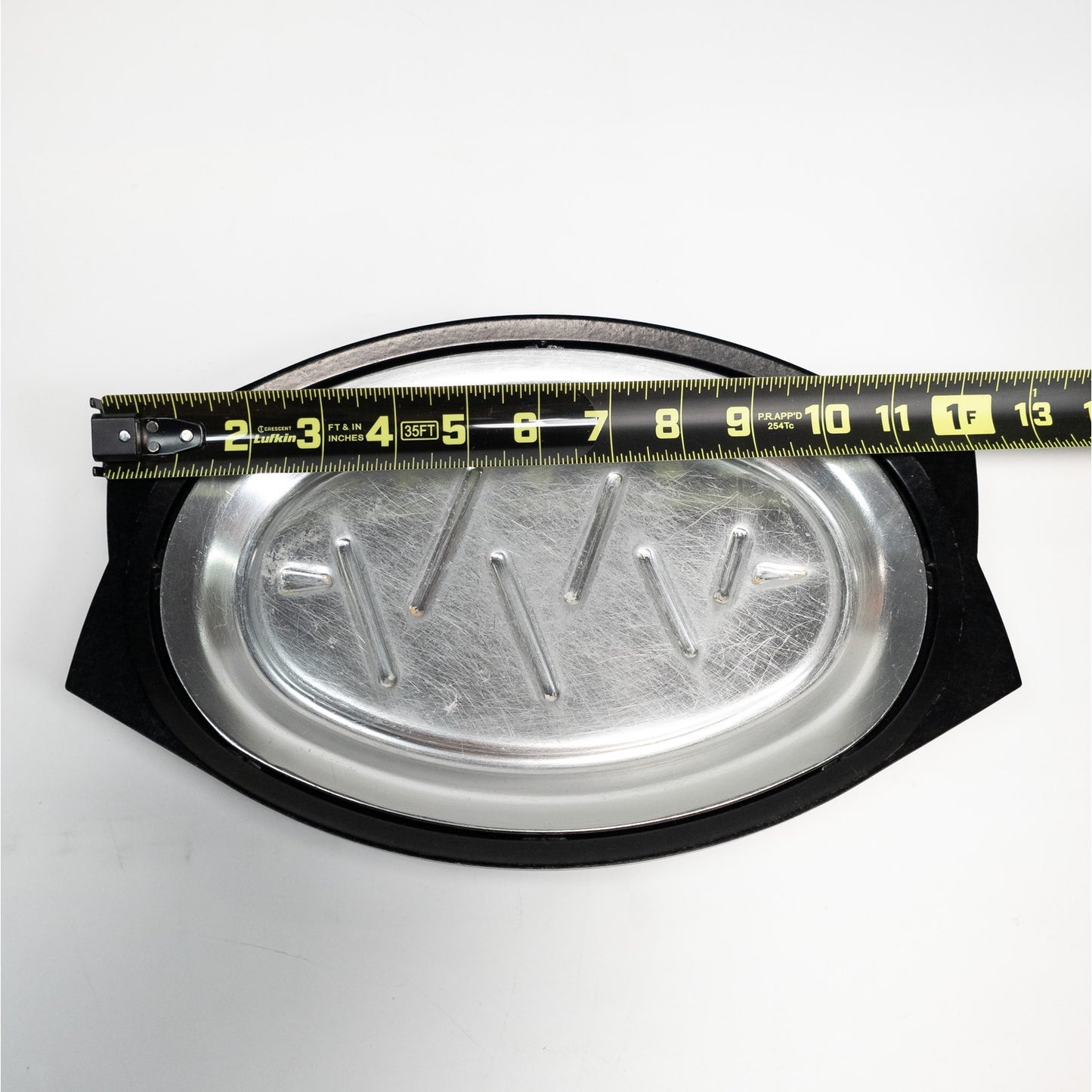Nordic Ware Stainless Steel Sizzle Steak Platter & Holder NO 10B 510