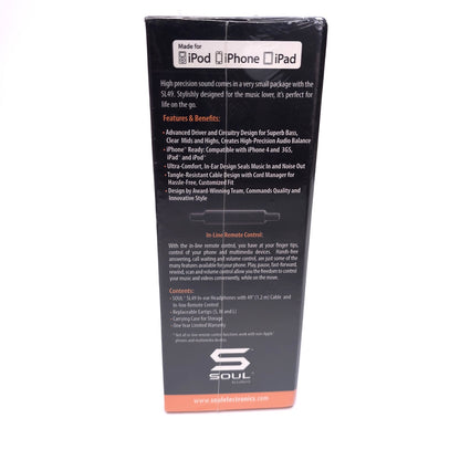 Sealed Soul by Ludacris Ultra Dynamic In-Ear Headphones SL49