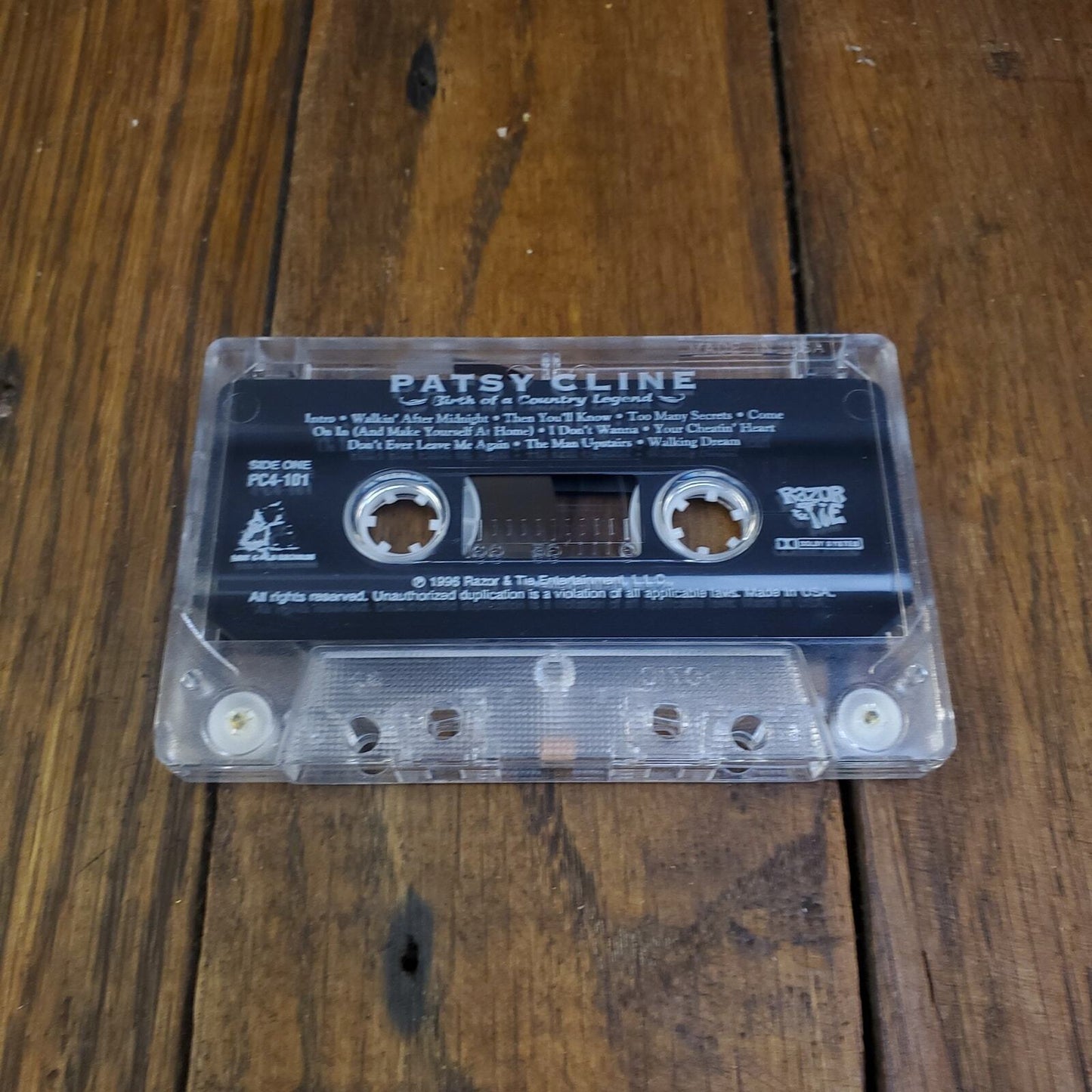 Patsy Cline Live Performances (Cassette) 2+ Ship FREE