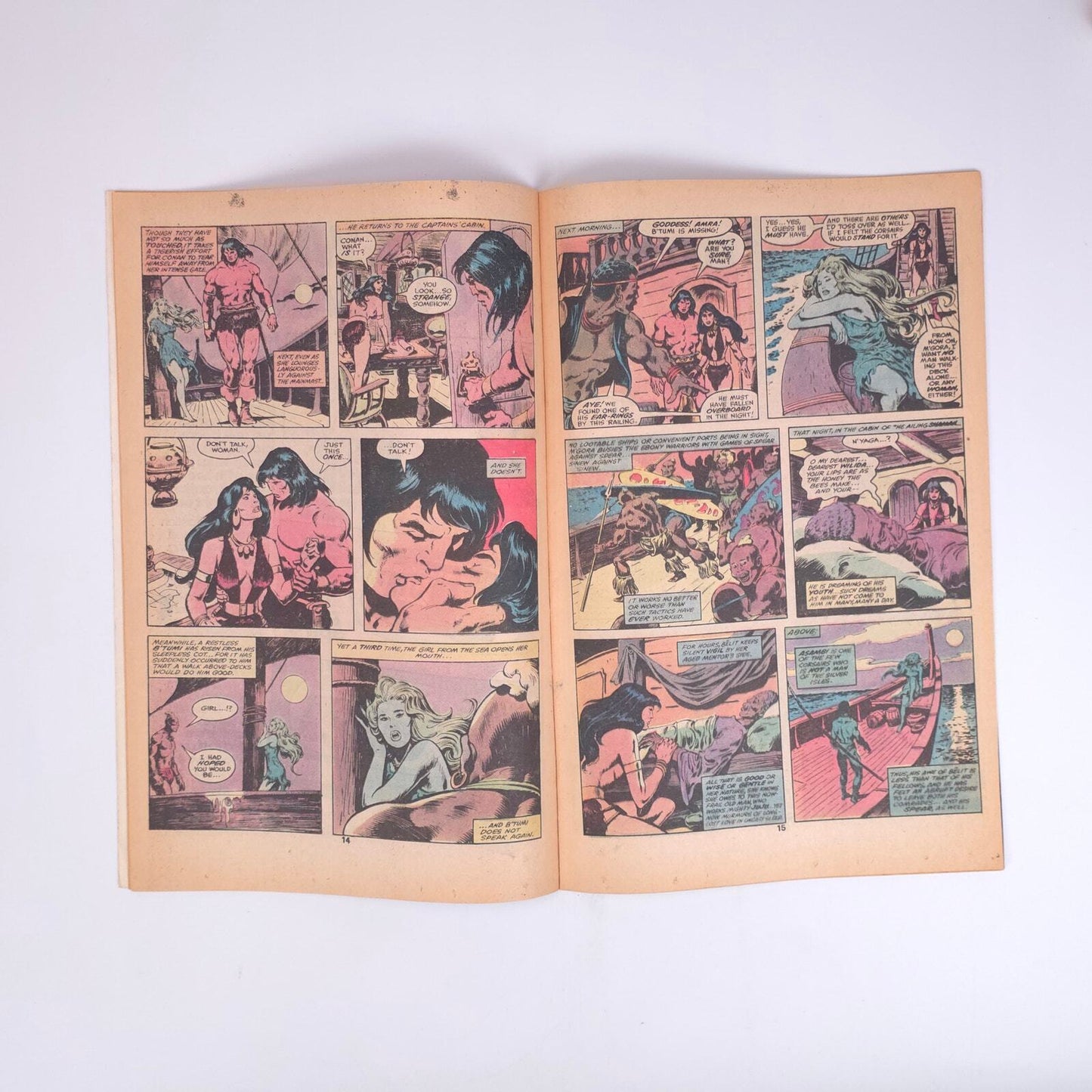 Conan the Barbarian Sea-Witch #98 Marvel Comics Comic Book