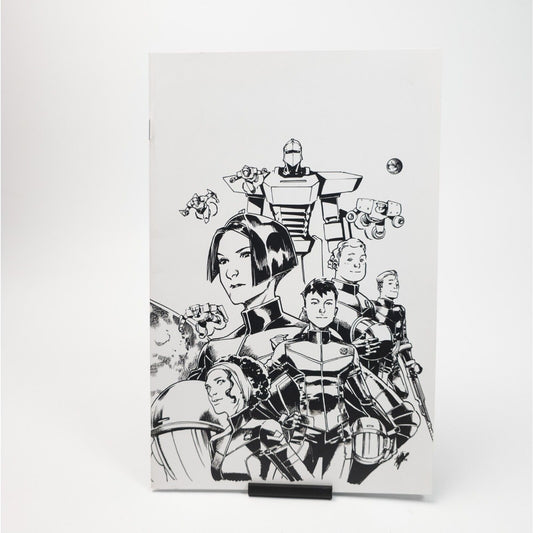 Mech Cadets #1c Boom Comics Miyazawa Black & White Virgin Variant Comic Book
