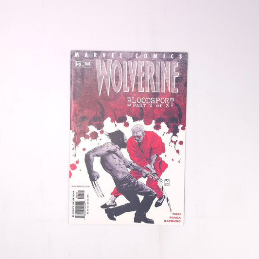 Wolverine Bloodsport Part 2 of 3 #168 Marvel Comics Comic Book