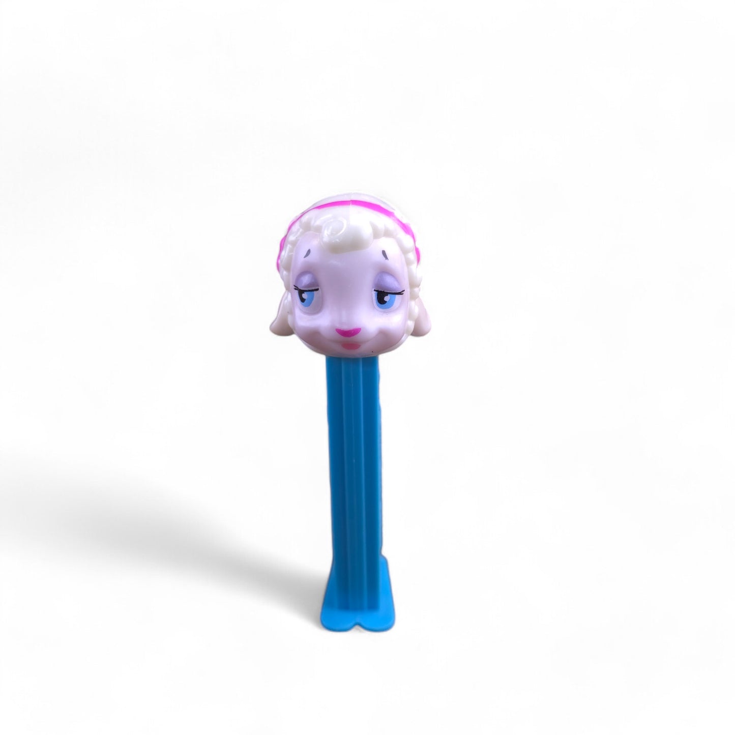 PEZ Easter Lamb D Footed Candy Dispenser 2008 Retired Blue